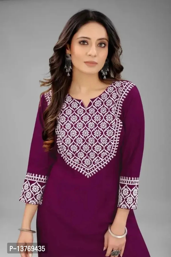 Women A Line Kurta  - S