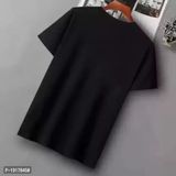 Men's Round Neck Printed Half Sleeve T-shirt - M