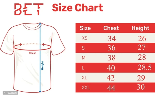 BET Branded Men's Roundneck Printed T-shirt - L