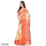 Desh Women Tant Cotton Saree Without Blouse Piece  - Free Size