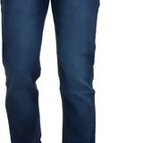 Stylish Denim Lycra Blend Mid -Rise Jeans For Men - 34