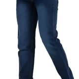 Stylish Denim Lycra Blend Mid -Rise Jeans For Men - 36