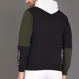 BLUSHH Collection Men's Full Sleeve Hooded Fleece Sweatshirt Royal - M