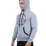 Zebu Men's Full Sleeve Cotton Blend Sweater with Hoodie and Pocket( Pack Of 1). - L