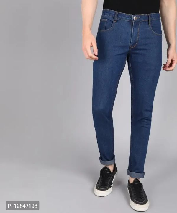 Inspire Dark Blue Slim Fit Jeans - 32