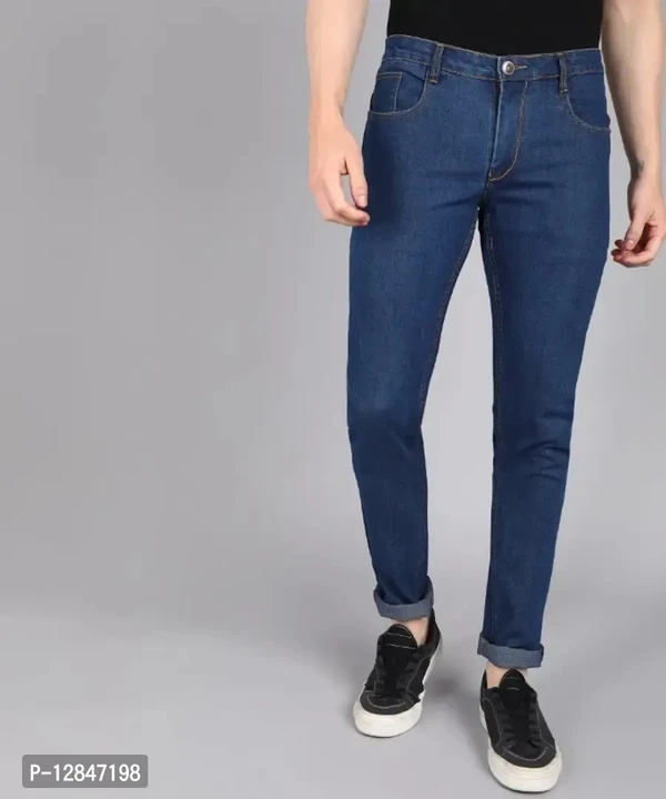 Inspire Dark Blue Slim Fit Jeans - 32