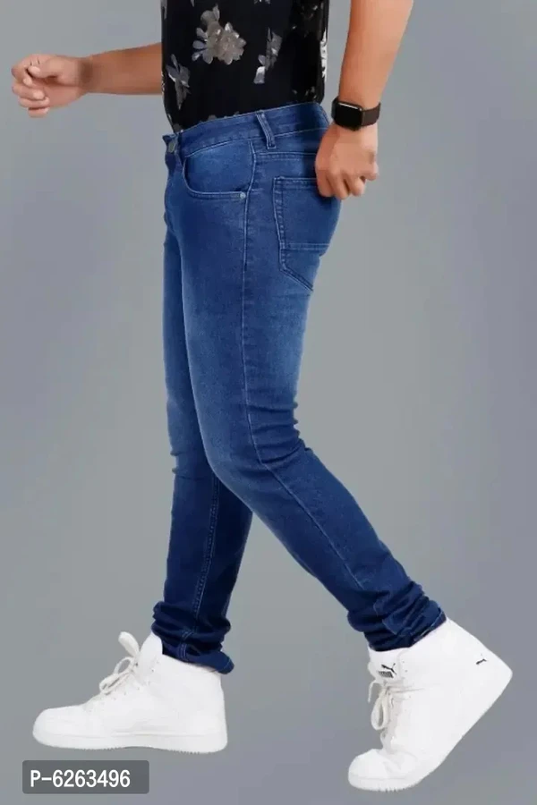 Menrsquo;s Dark Blue Denim Jeans - 28