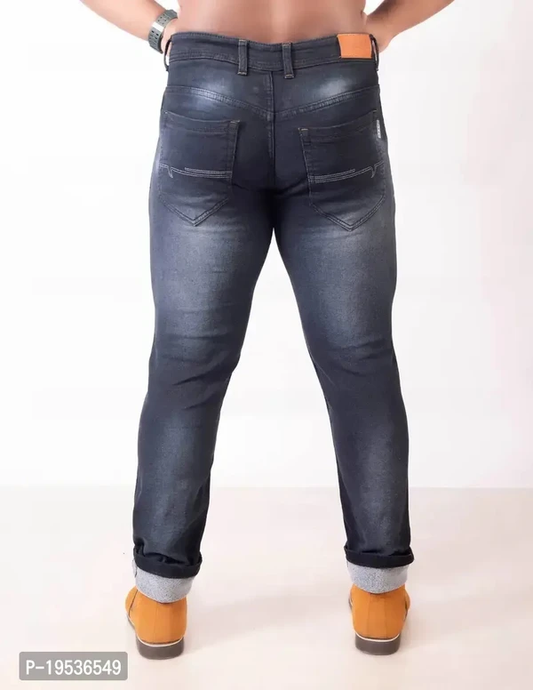 Stylish Men Denim Lycra Blend Jeans - 28