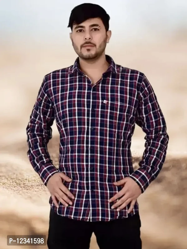 Marc Laurent Mens Check Shirt - M