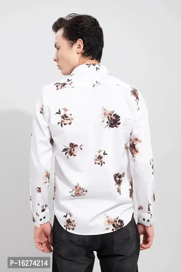 Classy Look Printed Shirts For Men  - M