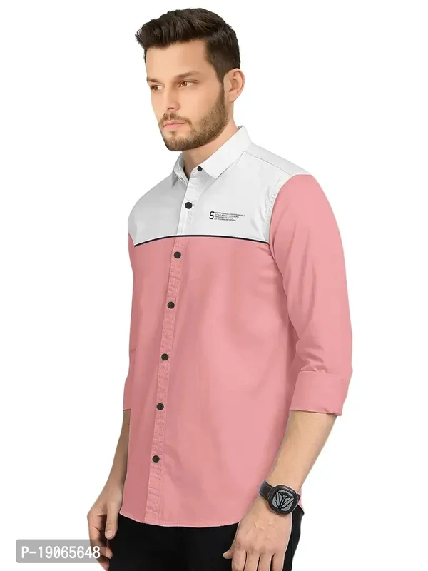 FASHION' Up Present Men's Cotton Full Sleeve Digital Printed Casual Shirt - L