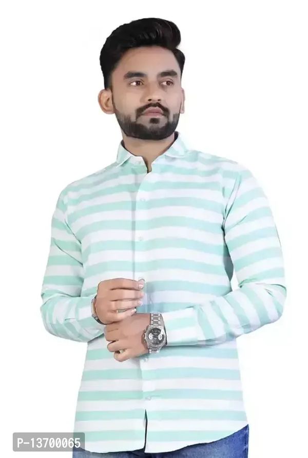 Reliable Blue Cotton Long Sleeves Casual Shirts For Men - XL