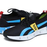 Black Stylish Running Sport Shoes For Men's - UK7