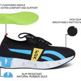 Black Stylish Running Sport Shoes For Men's - UK9