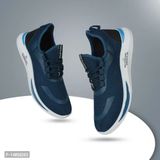 Blue mesh Sneakers For Men - UK6