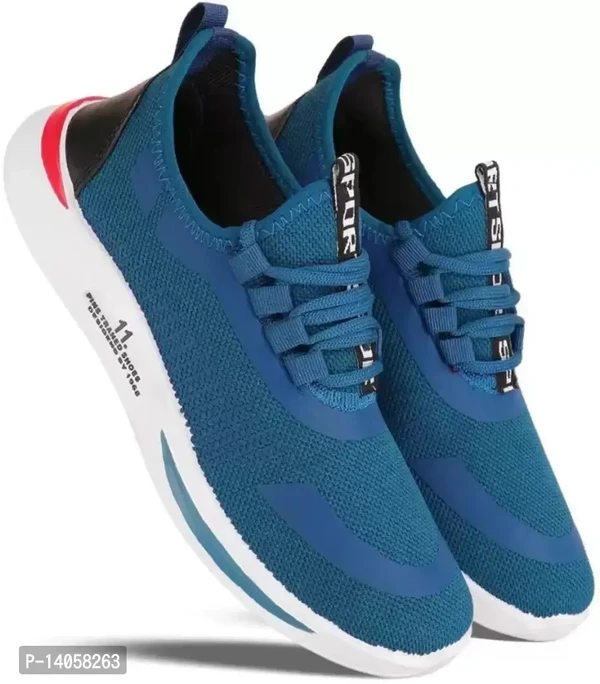 Blue mesh Sneakers For Men - UK7