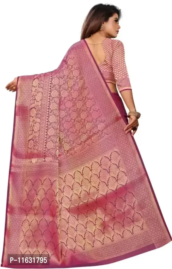 Kanjivaram Cotton Silk Saree 