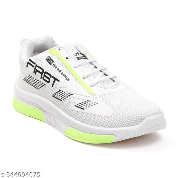 Stylish White Shoe for Men & Boys, Running Shoe, Shoe for Men, Casual Shooe - IND-6