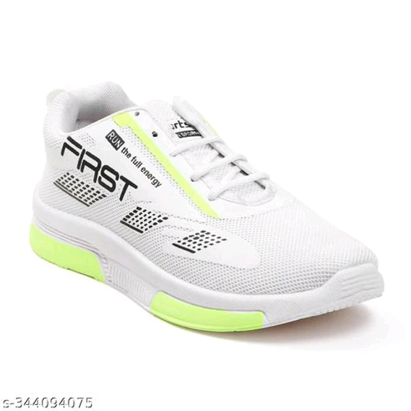 Stylish White Shoe for Men & Boys, Running Shoe, Shoe for Men, Casual Shooe - IND-7