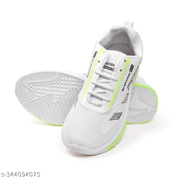 Stylish White Shoe for Men & Boys, Running Shoe, Shoe for Men, Casual Shooe - IND-7