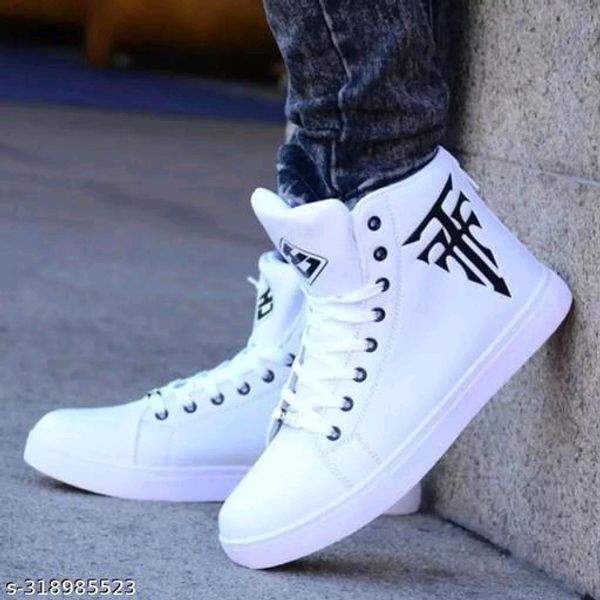 Fashionable Premium Shoes For Men(WHITE) - IND-7