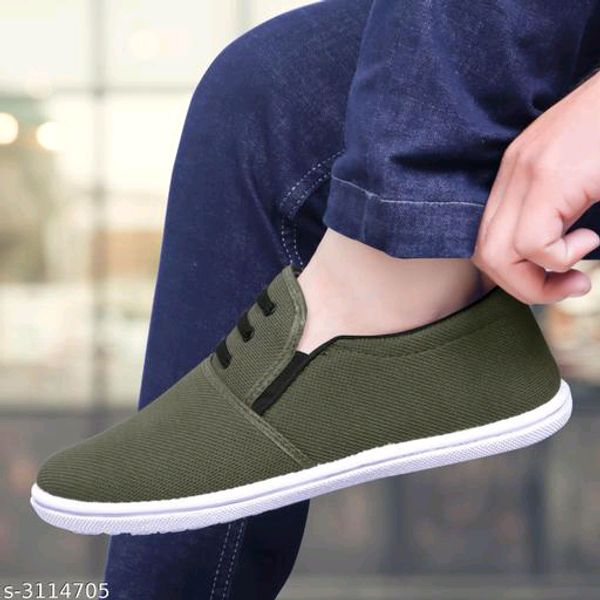 Stylish Fabric Men's Casual Shoe - IND-10