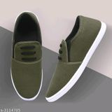 Stylish Fabric Men's Casual Shoe - IND-10