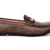 Stylish And Fashionable Brown Loafer For Men - IND9