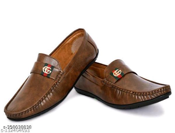 Stylish And Fashionable Brown Loafer For Men - IND-10