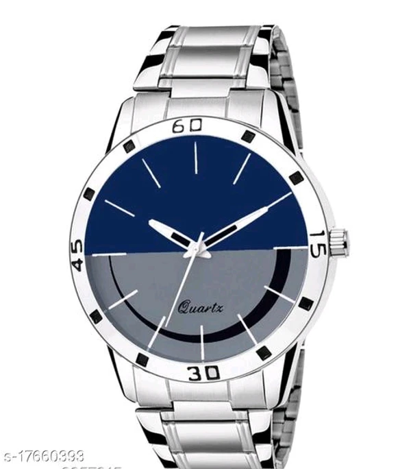 Classic Men Silver Stainless Steel Men Watch 