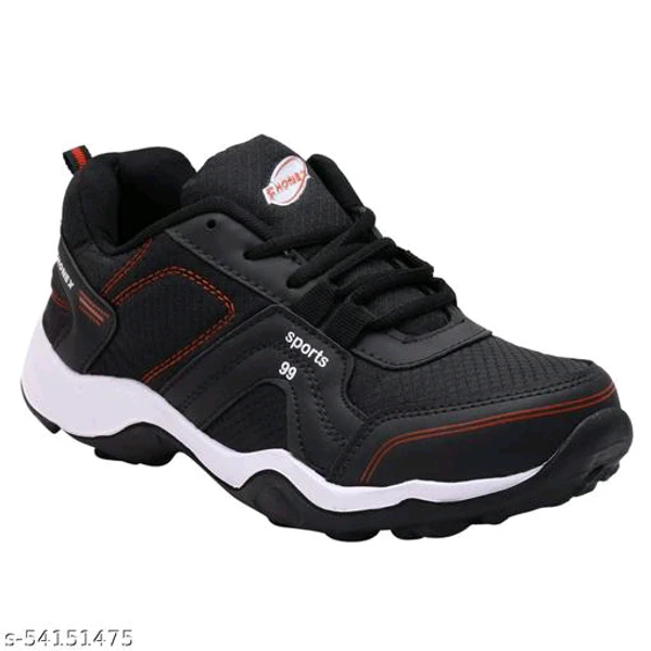 Fhonex Sport 99 Black Sports Shoes  - IND-9