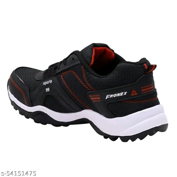 Fhonex Sport 99 Black Sports Shoes  - IND-9