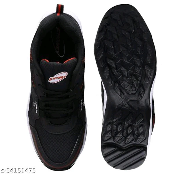 Fhonex Sport 99 Black Sports Shoes  - IND-9