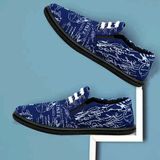 Grey Solid Slip- On Sneakers For Men - IND-6
