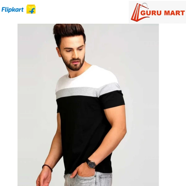 Stylish Half Tshirts (Flipkert) - XL