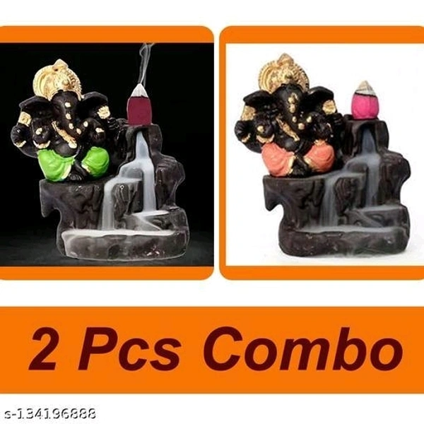 Ganesha Smoke Fountain (Pack Of 2)