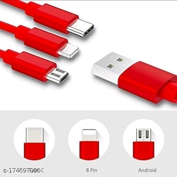 Multi Retractable 3.0A First Charging Cord