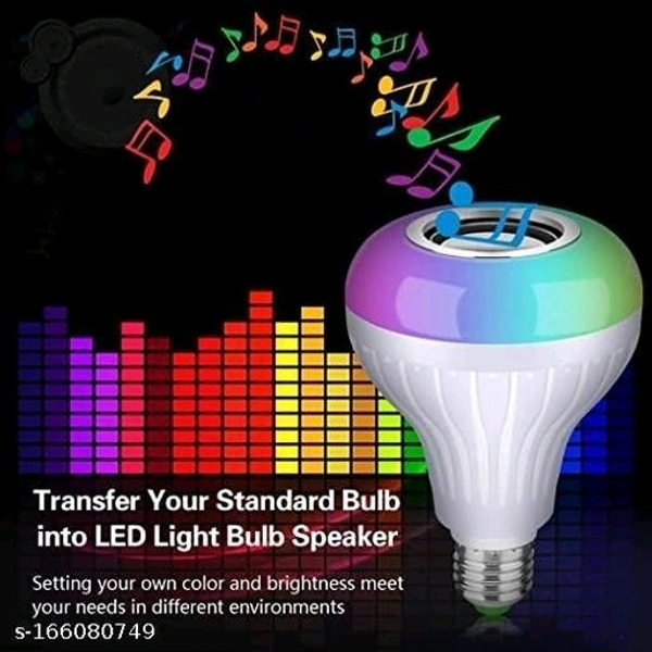 Smart Lighting Music Bulb With Remote