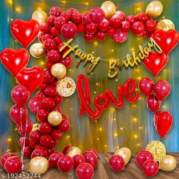 Birthday For Your Husband, Wife & Lover Decoration Kit