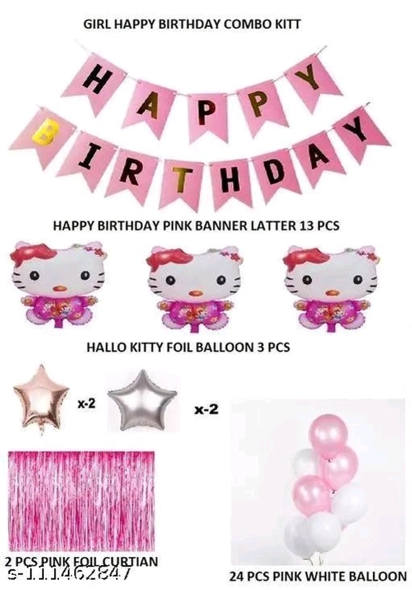 Happy Birthday Decor Set 