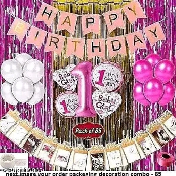 Baby Girl All Decor Combo Set