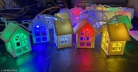 House 14 Led Warm White Indoor String Lights 