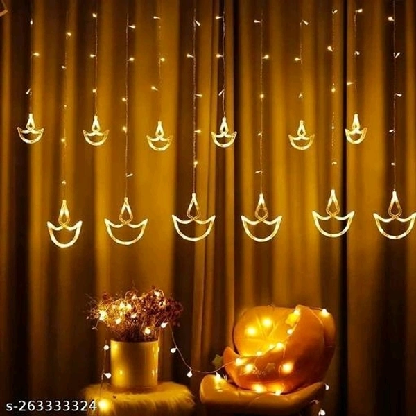 Powerpuff Diya Curtain Lights For Decoration