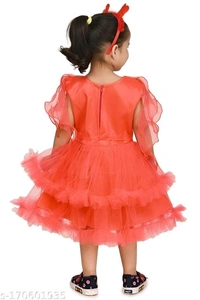 Butterfly Frock For Baby Girls - 2-3 Years