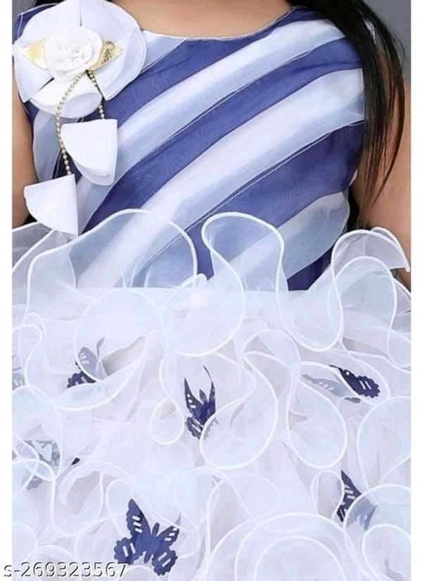 Baby Girls Frock For Party Wear - 3-4 Years