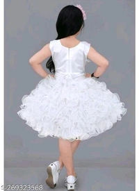 Baby Girls Frock For Party Wear - 3-4 Years