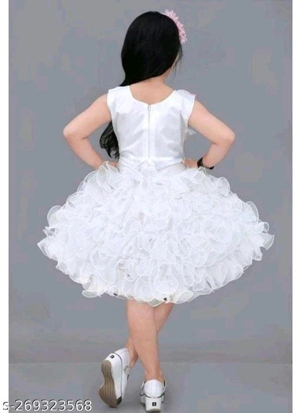 Baby Girls Frock For Party Wear - 3-4 Years