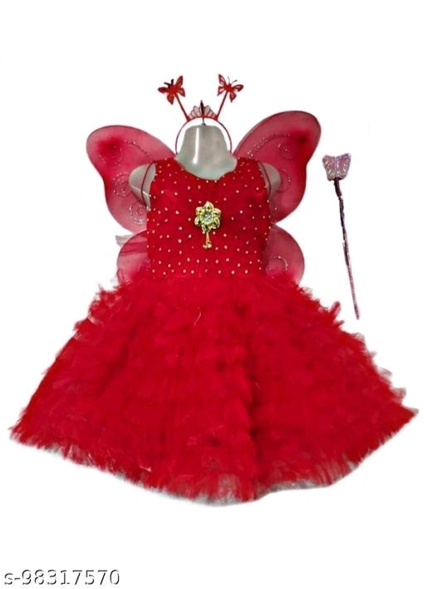 New Design Baby Doll Pari Dress - 9-12 Months