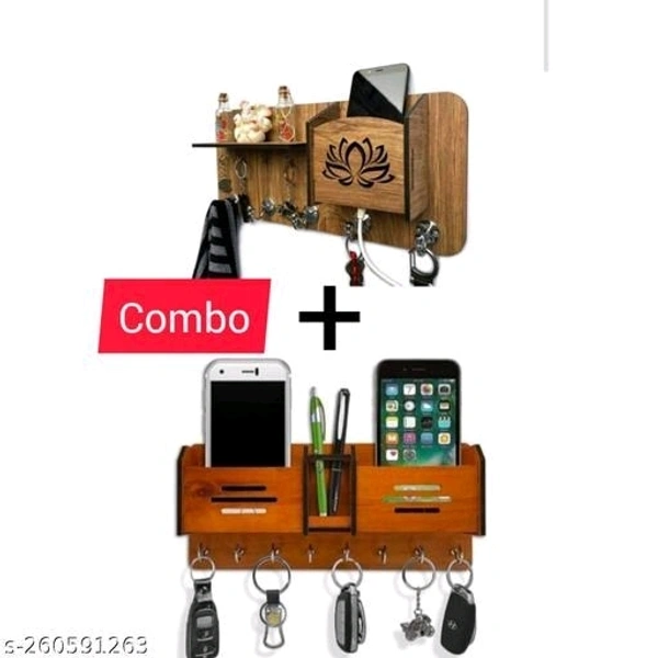 Wall Key Holder Combo Pack