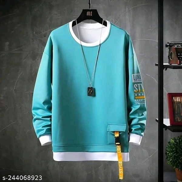 New Hip Hop Streetwear Full Sleeve T-Shirt For Men - M